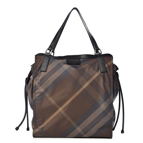 BURBERRY Nylon Small Buckleigh Packable Tote 